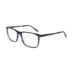 New WIDE GUYZ Navy & Black WILLY Eyeglasses 58/17/150 for Large Men